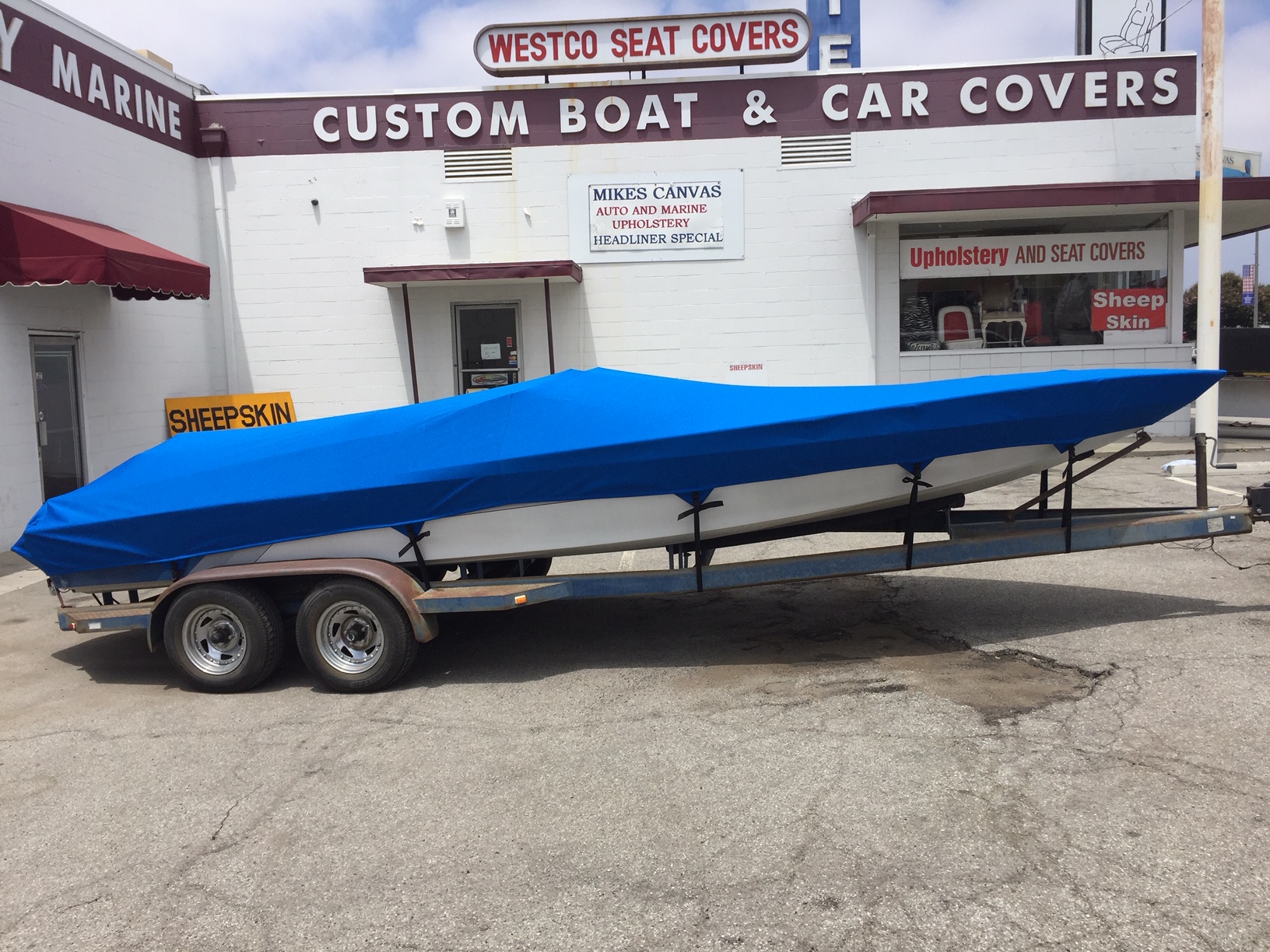 Mikes Canvas Boat Covers, Upholstery and Bimini Tops